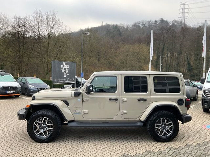 Jeep Wrangler 2.0 PHEV Sahara Unlimited Leder Softtop